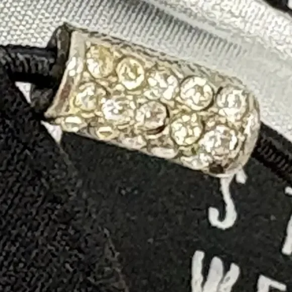 Vintage 90’s Stuart Weitzman D’Orsay Pump Heels 8 Black Sexy Classic - Picture 16 of 16